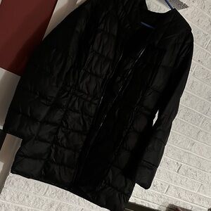 Kenneth Cole Black Puffer Jacket